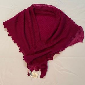 NWT Deep Fuchsia Shawl, Wrap or Scarf - Axiom